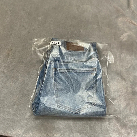 Madewell Perfect Vintage Crop High-Rise Distressed Jeans blue - 27431 - Picture 9 of 9